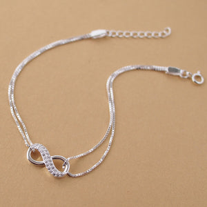 C63 - Infinity ladies bracelet adjustable C63 - Infinity ladies bracelet adjustable