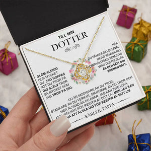 B07 - Liebesknoten-Kette mit Gold-Anhänger B07 - Liebesknoten-Kette mit Gold-Anhänger