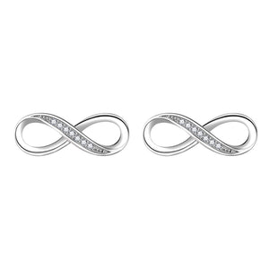 C126 - Top trendy subtle infinity earrings C126 - Top trendy subtle infinity earrings