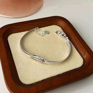 C136 - edles Schlangen-design Armband mit deiner personalisierten Gravur C136 - edles Schlangen-design Armband mit deiner personalisierten Gravur