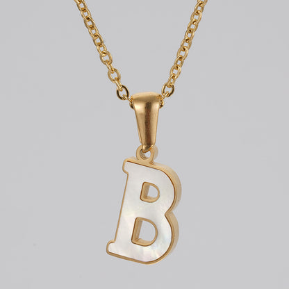 C90 - Your initials-18K gold plated