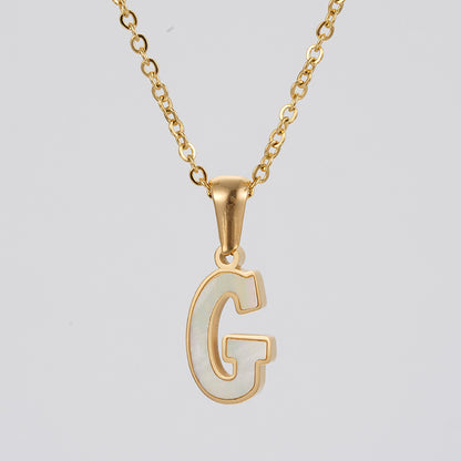 C90 - Your initials-18K gold plated