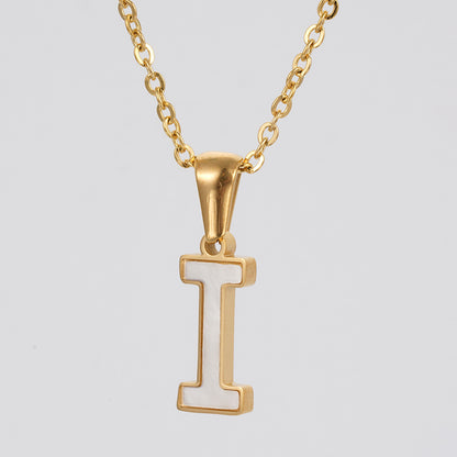 C90 - Your initials-18K gold plated