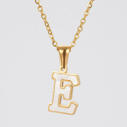 C90 - Your initials-18K gold plated