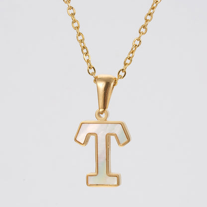 C90 - Your initials-18K gold plated