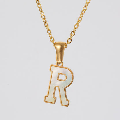 C90 - Your initials-18K gold plated