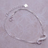 C63 - Infinity Damenarmband verstellbar