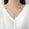 C49 - Zircon Double Love Necklace