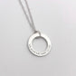 C23 - Exclusive personalized ring necklaces in 925 silver