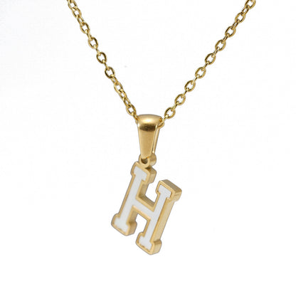 C90 - Your initials-18K gold plated