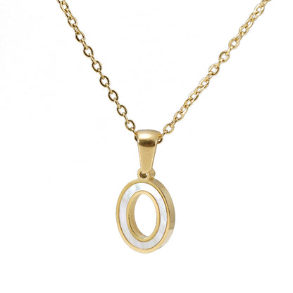 C90 - Your initials-18K gold plated