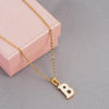 C90 - Your initials-18K gold plated