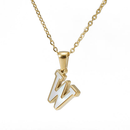 C90 - Your initials-18K gold plated