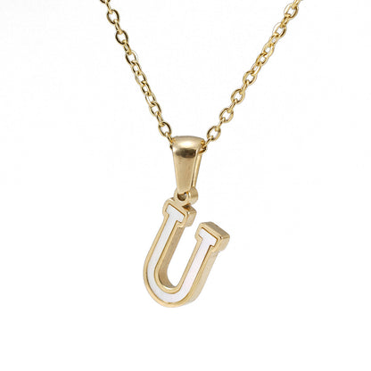 C90 - Your initials-18K gold plated