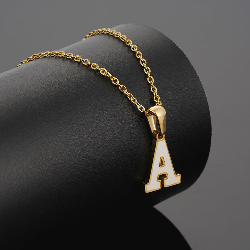 C90 - Your initials-18K gold plated