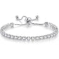 C87 - Ladies bracelet with white zircon