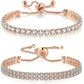 C87 - Ladies bracelet with white zircon