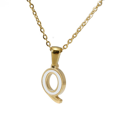 C90 - Your initials-18K gold plated