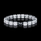 B08 - Bracelet with 18K white gold